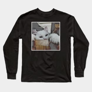 Cute lap cat Long Sleeve T-Shirt